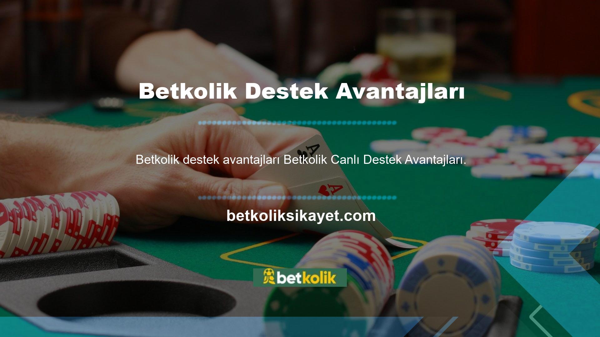 Lisanslı bahis şirketlerinden biri olan Betkolik Talep, ülkemizde ön planda yer almayı başardı