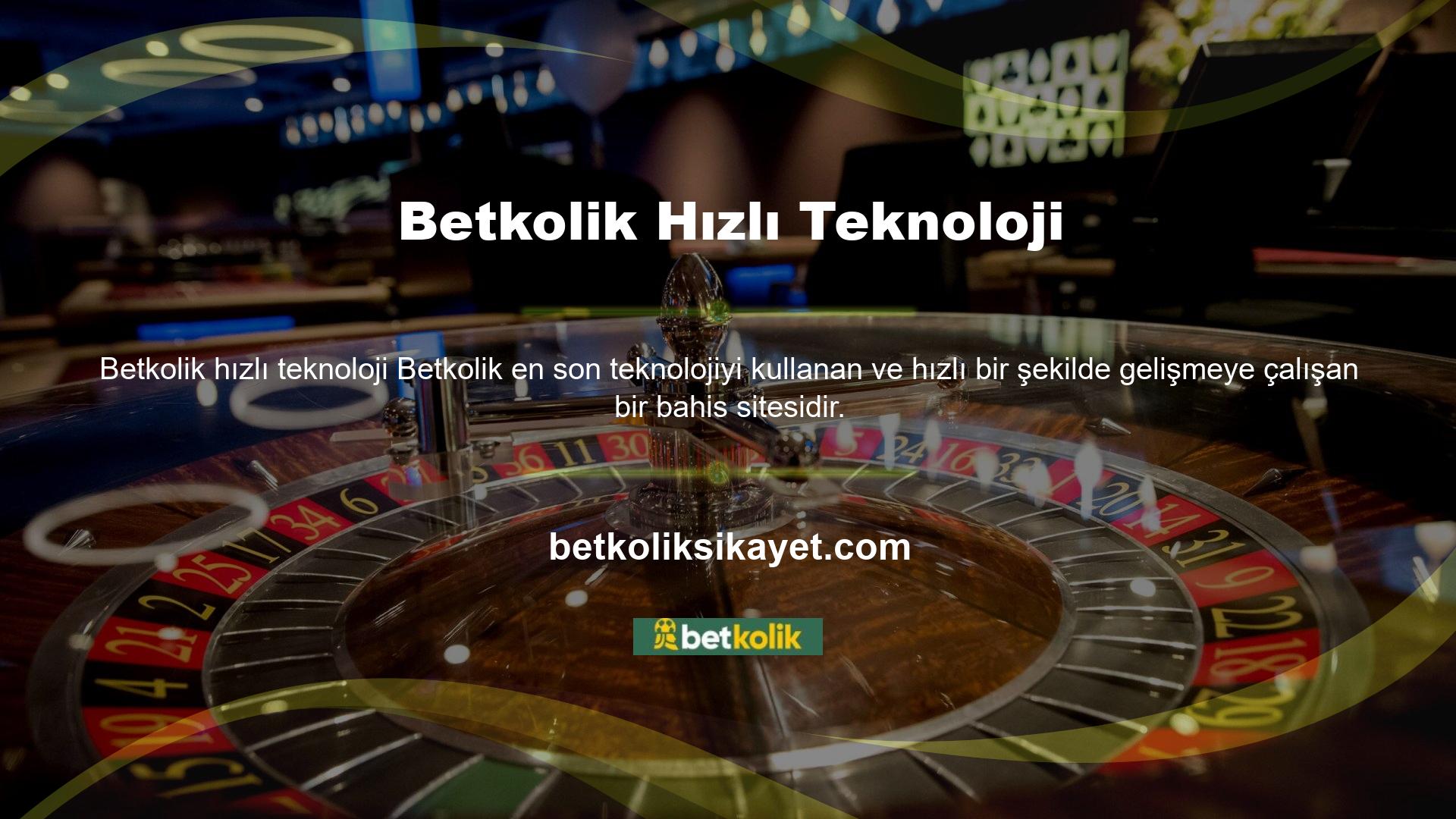Zamanımızın en muhteşem web sitesine sahip olan Betkolik kullanıcılara inanılmaz bir kolaylık sağlar